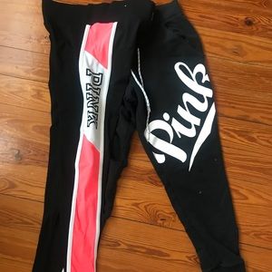 Pink Leggings and Joggers
